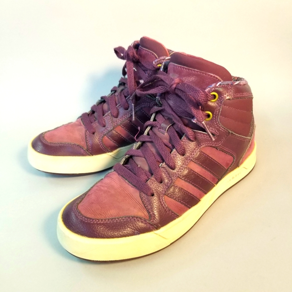 Women's Adidas 7.5, Purple, High Top